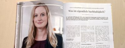 Was ist eigentlich Nachhaltigkeit? – Artikel in der AIZ 06-07 | 2022